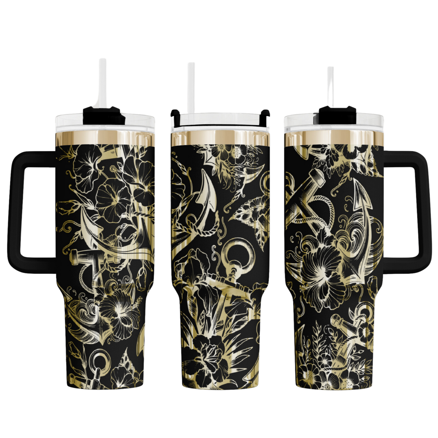 MAX-Tumbler mit Gravur "Anker" - Emmilous