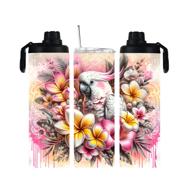 Tumbler mit Schraubverschluss "Kakadu" - Emmilous