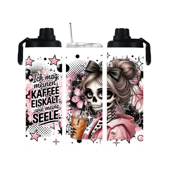 Tumbler mit Schraubverschluss "Eiskalt" - Emmilous