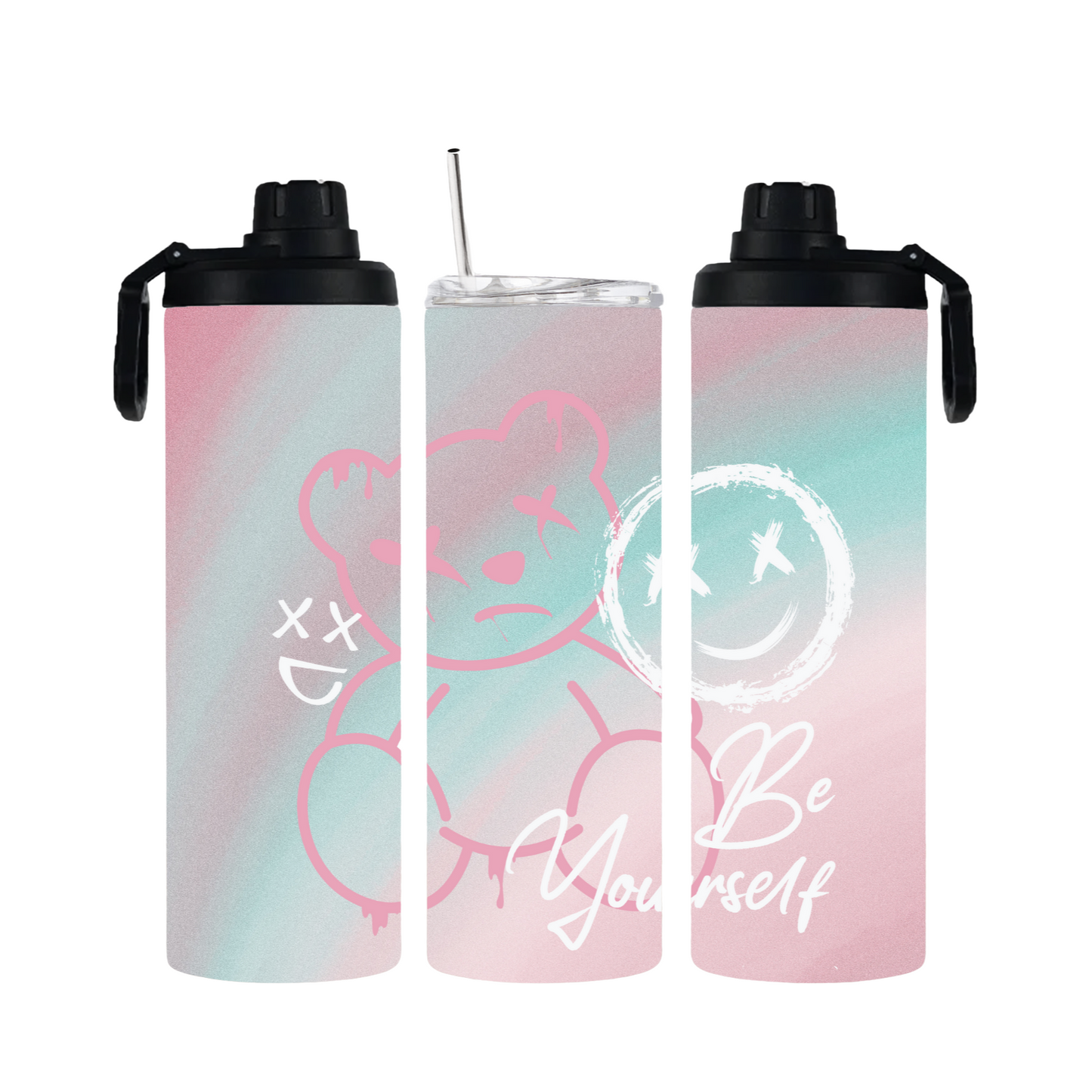 Tumbler mit Schraubverschluss "Be Yourself" - Emmilous