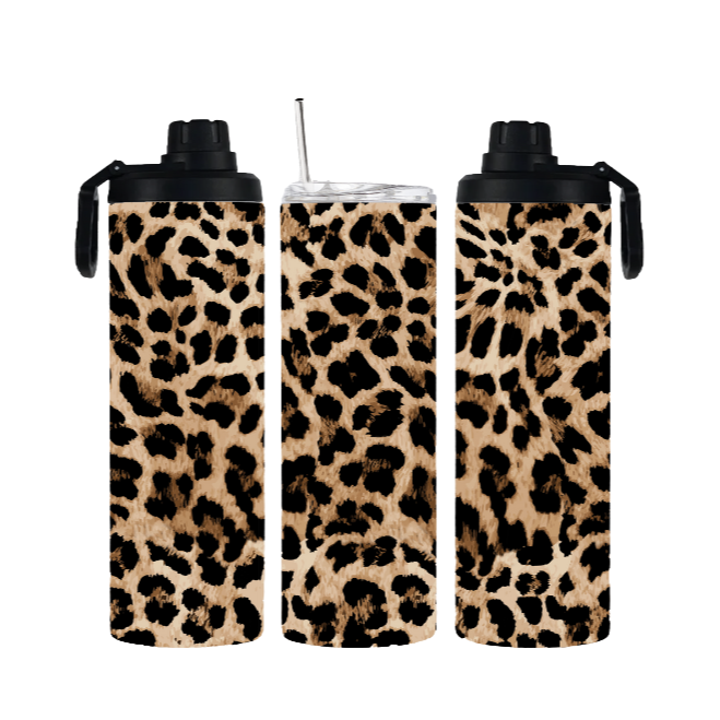 Tumbler mit Schraubverschluss "Leoprint" - Emmilous