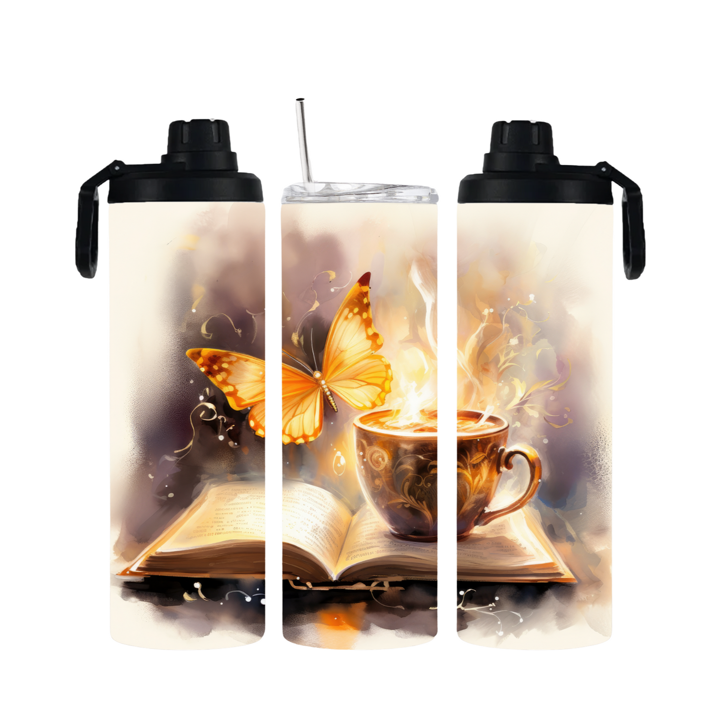 Tumbler mit Schraubverschluss "Tea-Book" - Emmilous