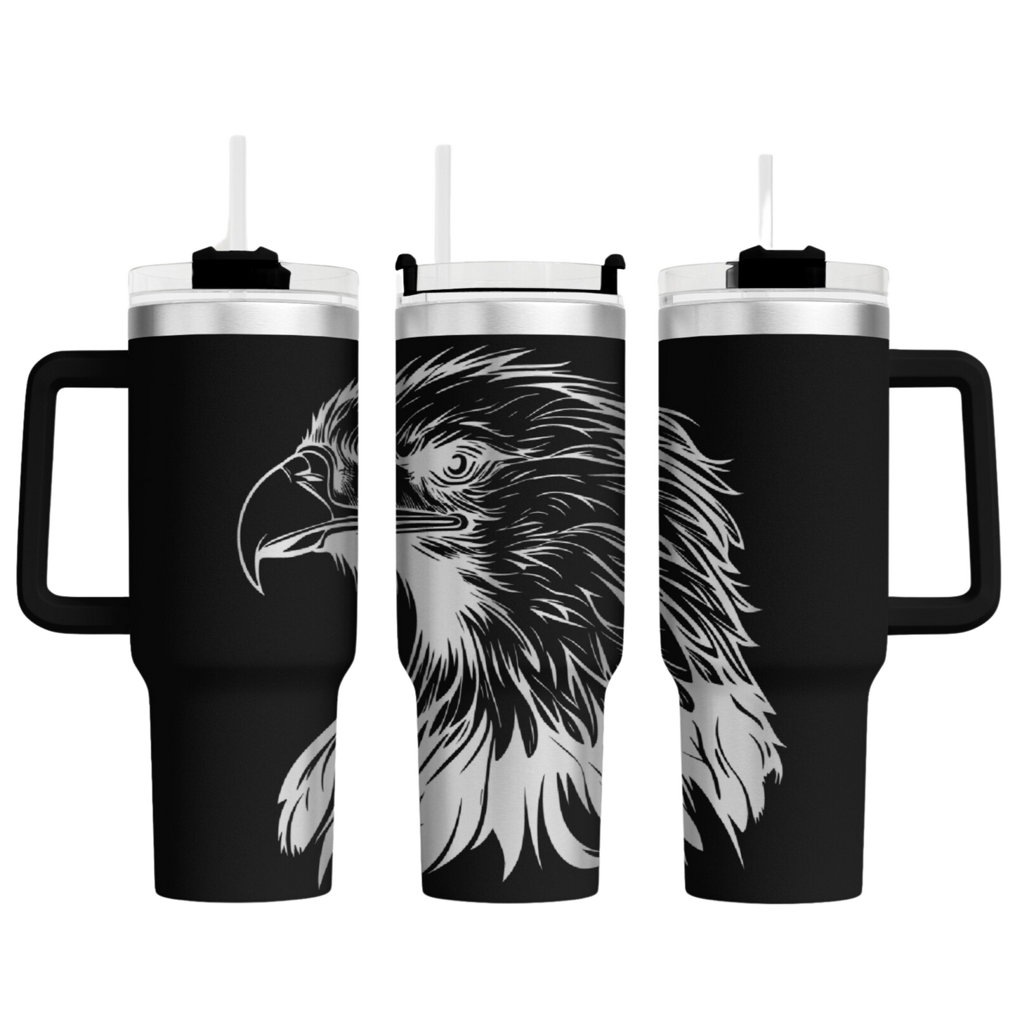 Tumbler mit Henkel "Adler"