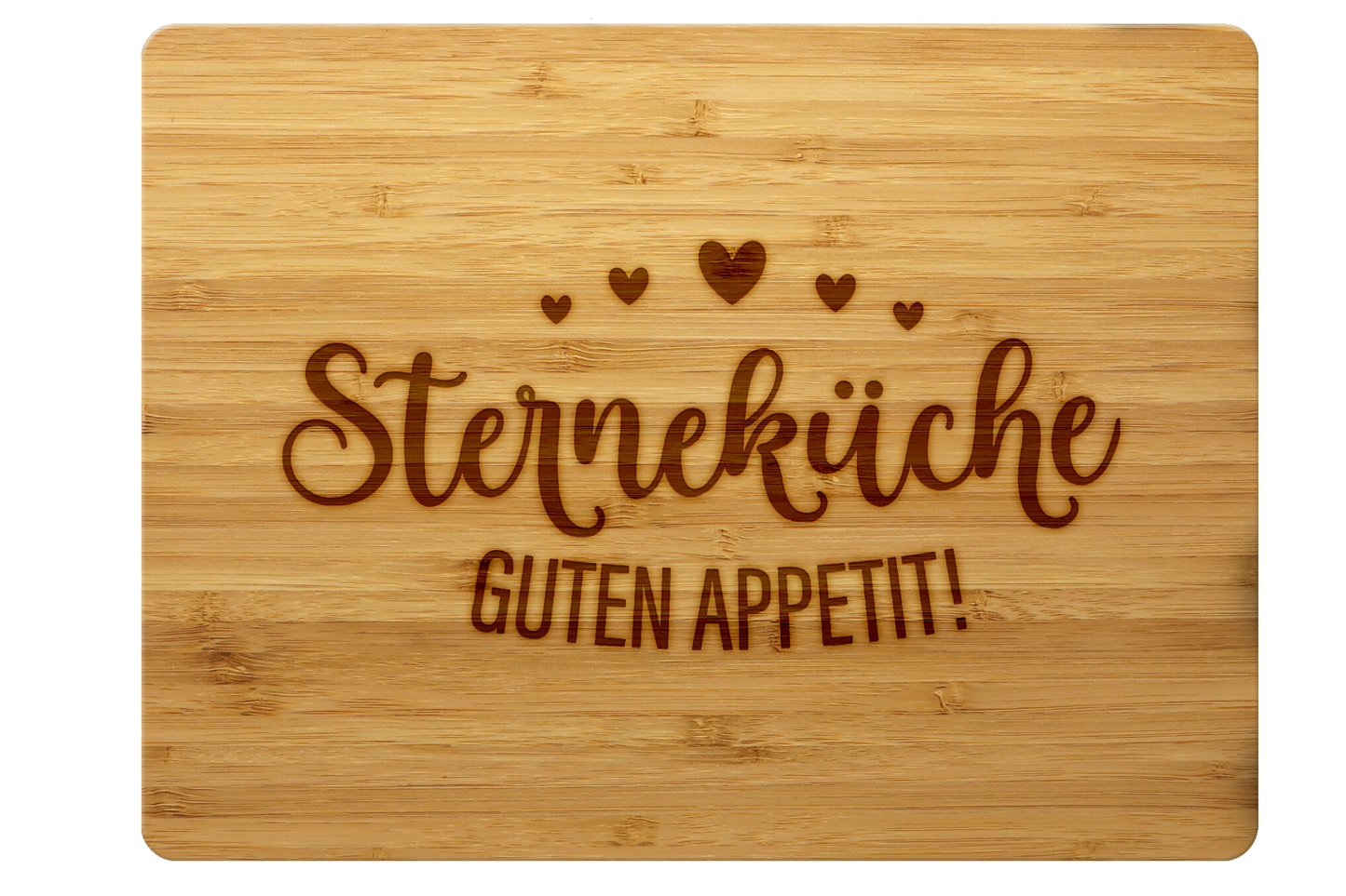 Schneidebrett aus Bambus "Sterneküche" - Emmilous