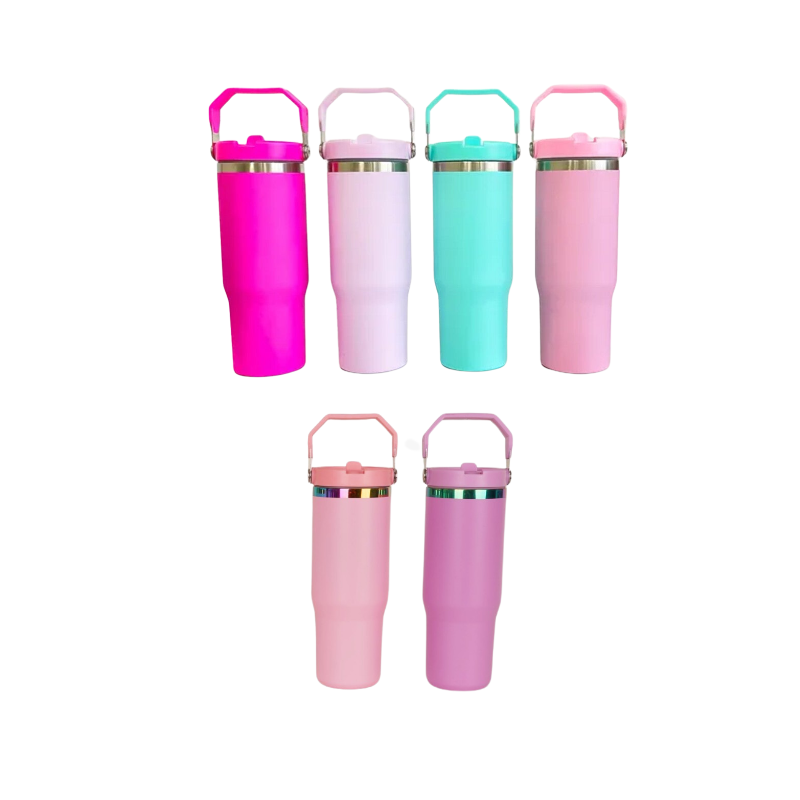 Tumbler (Flip-Top) mit Namensgravur - Emmilous