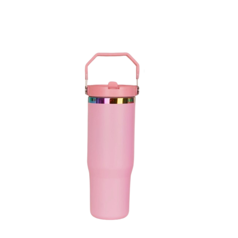 Tumbler (Flip-Top) mit Namensgravur - Emmilous