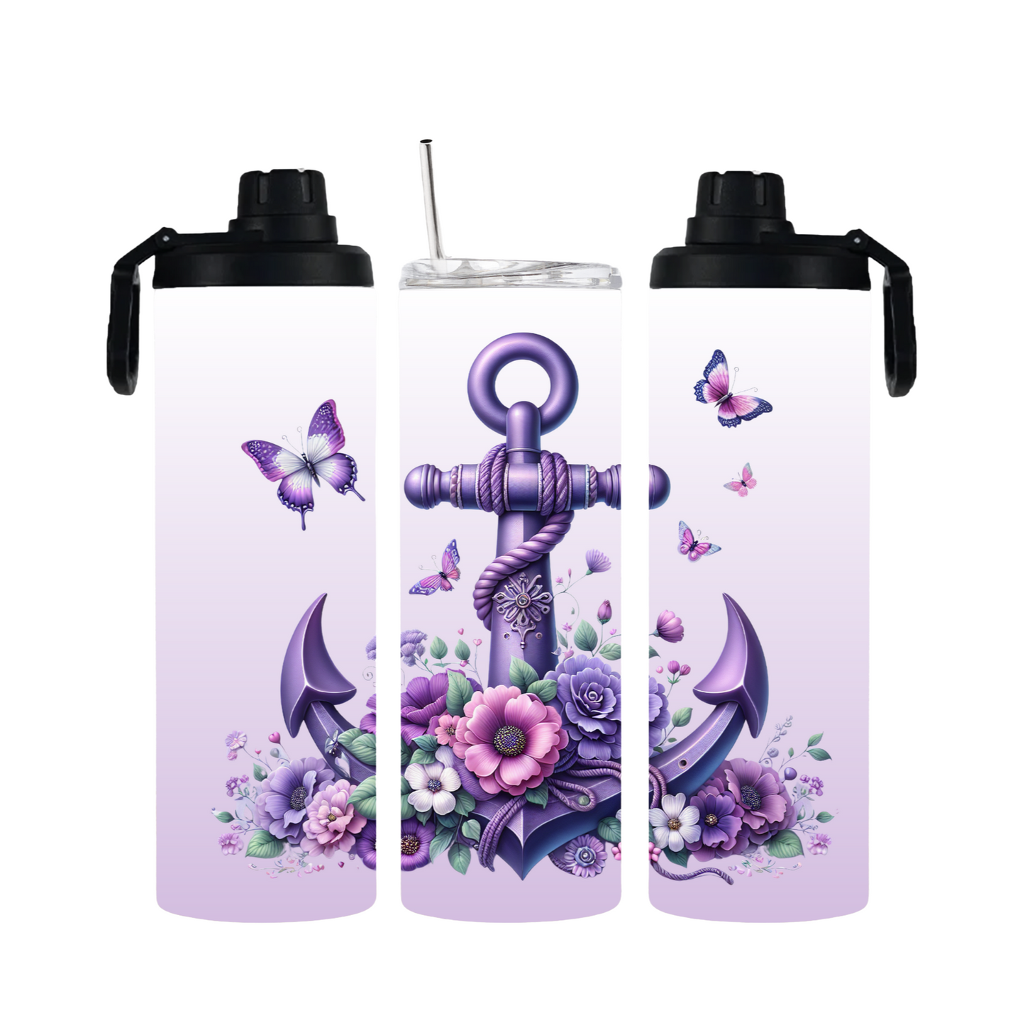 Tumbler mit Schraubverschluss "Anker" - Emmilous