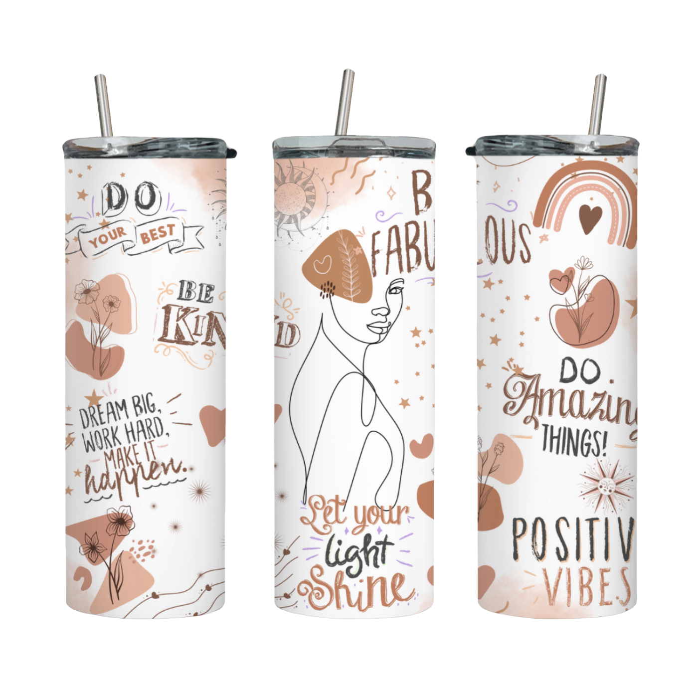 Standard-Tumbler "Be fabulous" - Emmilous