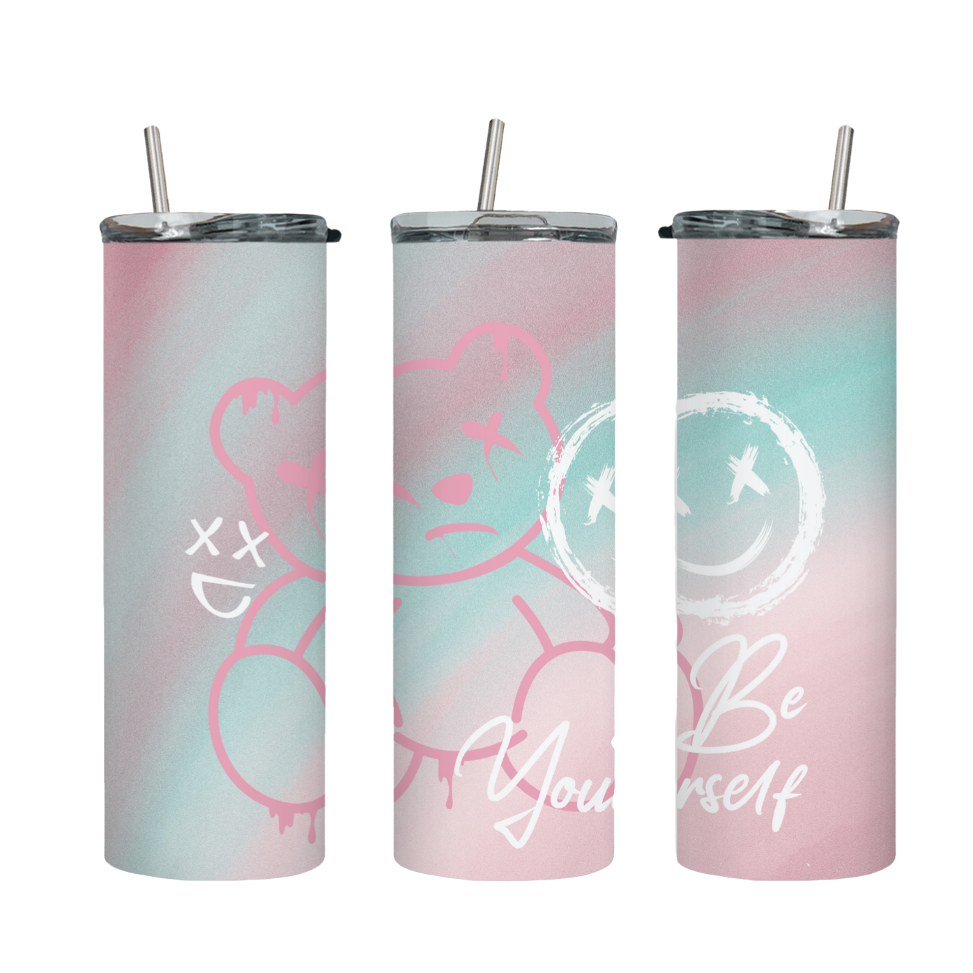 Tumbler mit Steckdeckel "Be Yourself" - Emmilous