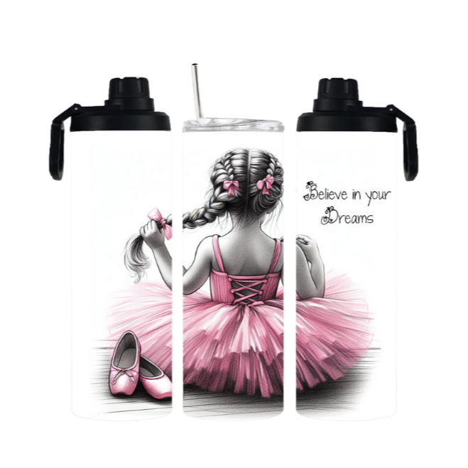 Tumbler mit Schraubverschluss "Tänzerin" - Emmilous