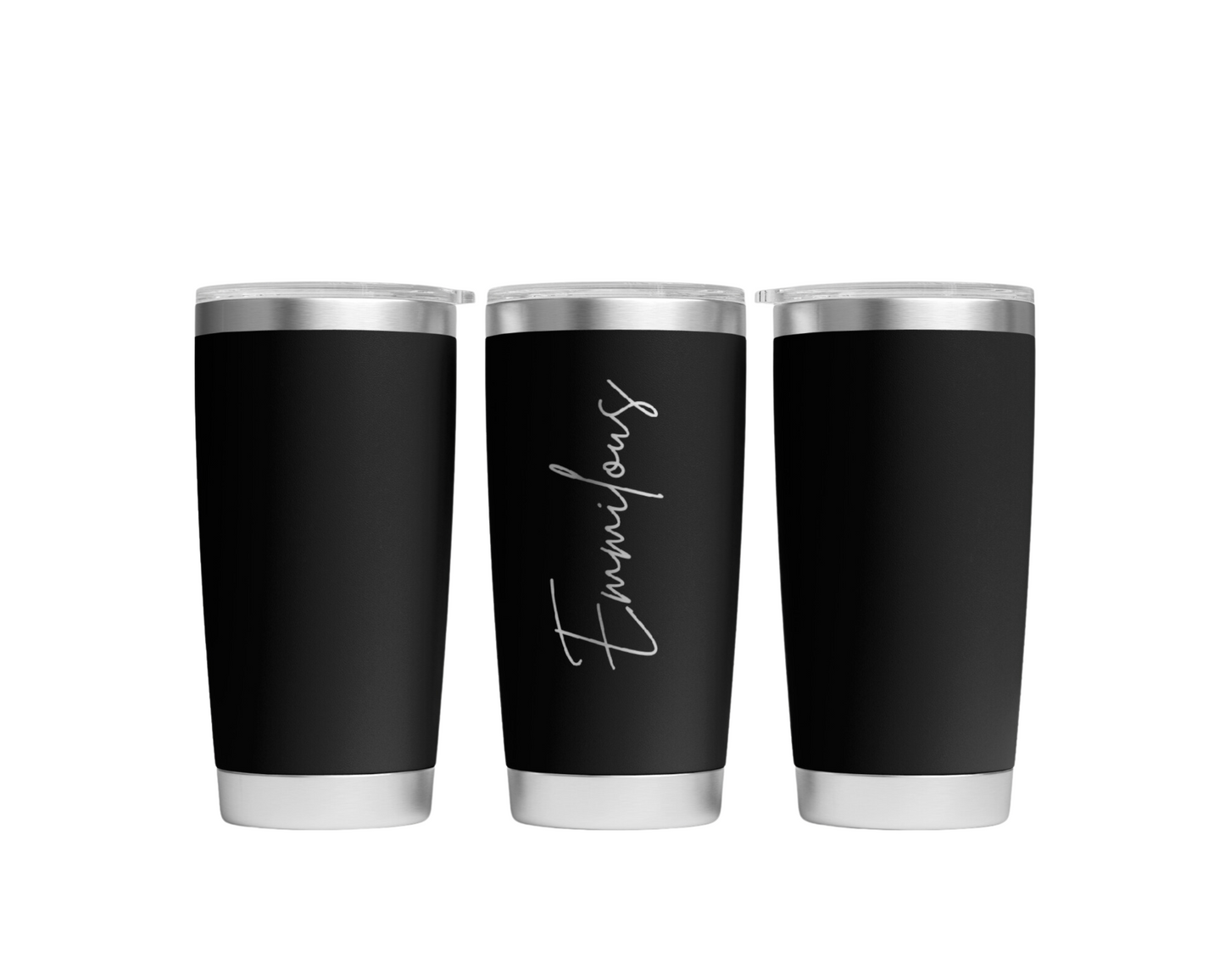 Tumbler (590ml) mit Namensgravur - Emmilous