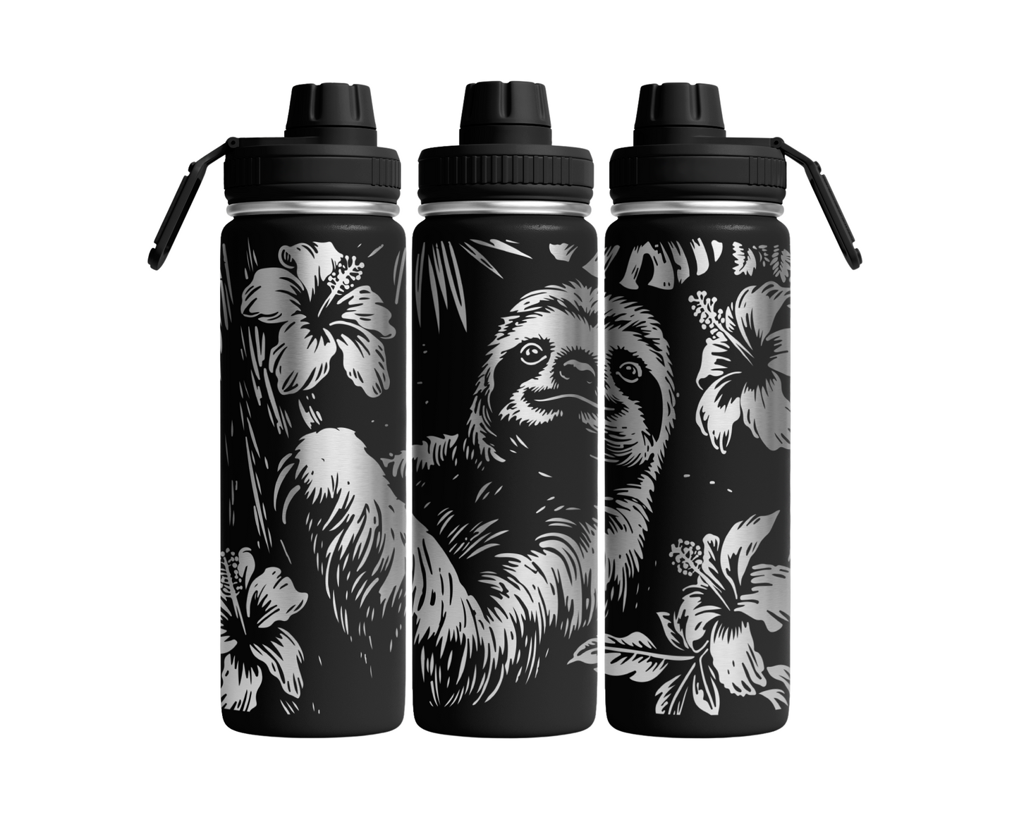 Tumbler mit Schraubdeckel "Faultier" - Emmilous