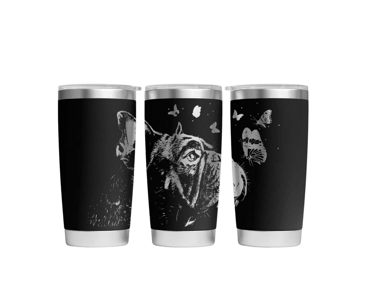 Tumbler (590ml) "Frenchie"