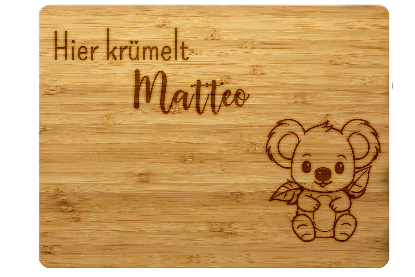 Schneidebrett aus Bambus "Koala" - Emmilous