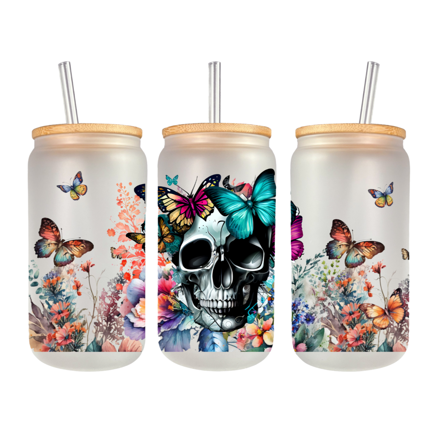 Glas "Skull"
