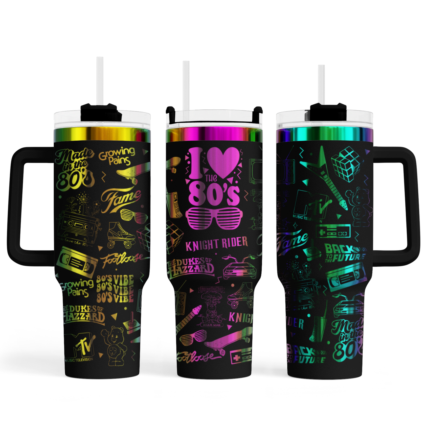 MAX-Tumbler mit Gravur "80´s"