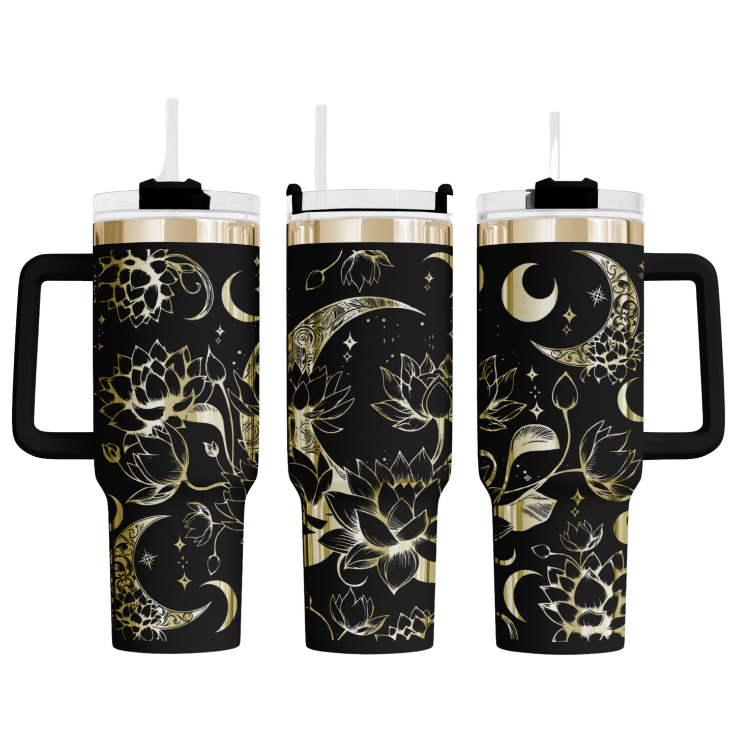MAX-Tumbler mit Gravur "Lotus"