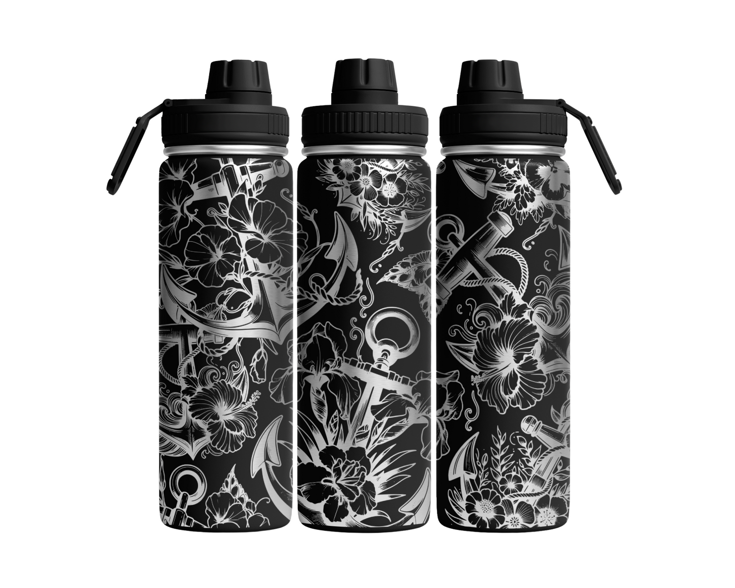 Tumbler mit Schraubverschluss "Anker"