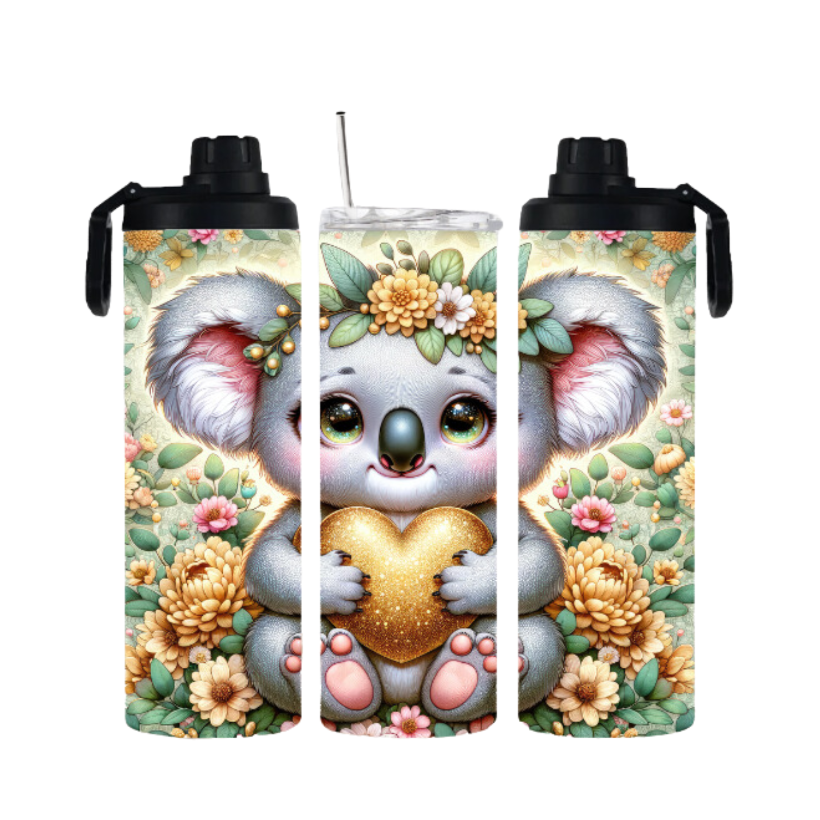 Tumbler mit Schraubverschluss "Koala" - Emmilous
