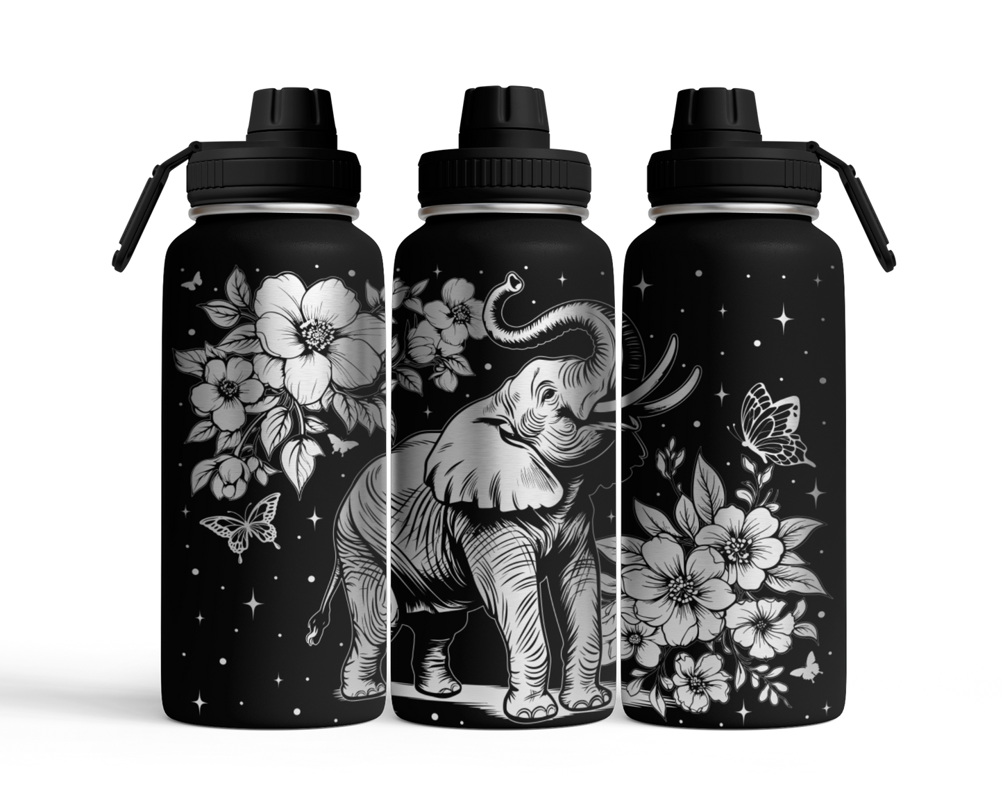 Tumbler mit Schraubverschluss (950ml) "Elefant"