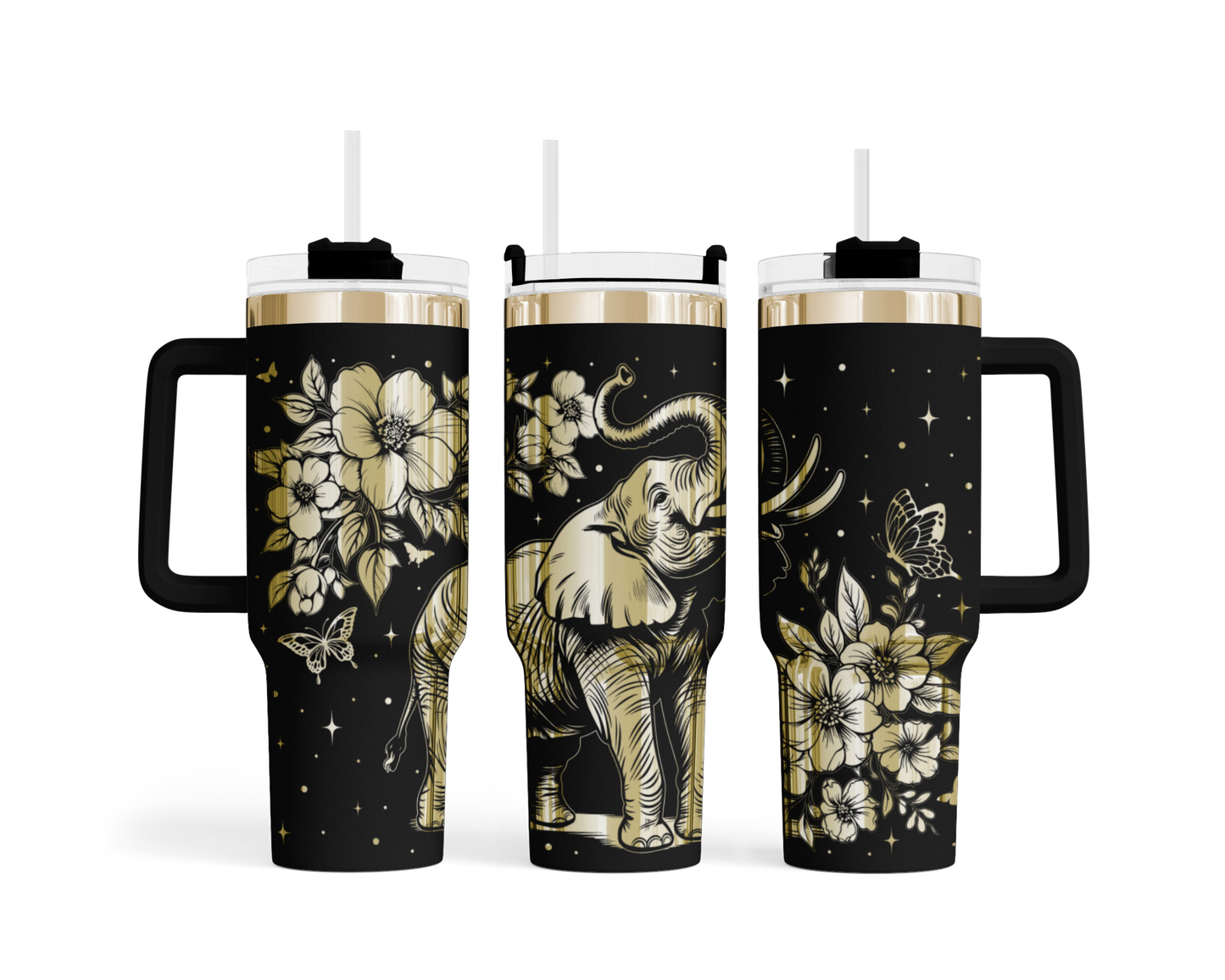 MAX-Tumbler mit Gravur "Elefant" - Emmilous