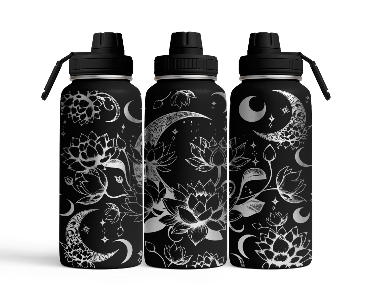Tumbler mit Schraubverschluss (950ml) "Lotus"