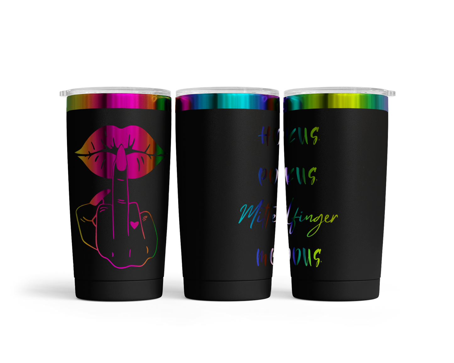 Tumbler (590ml) "Mittelfinger Modus"