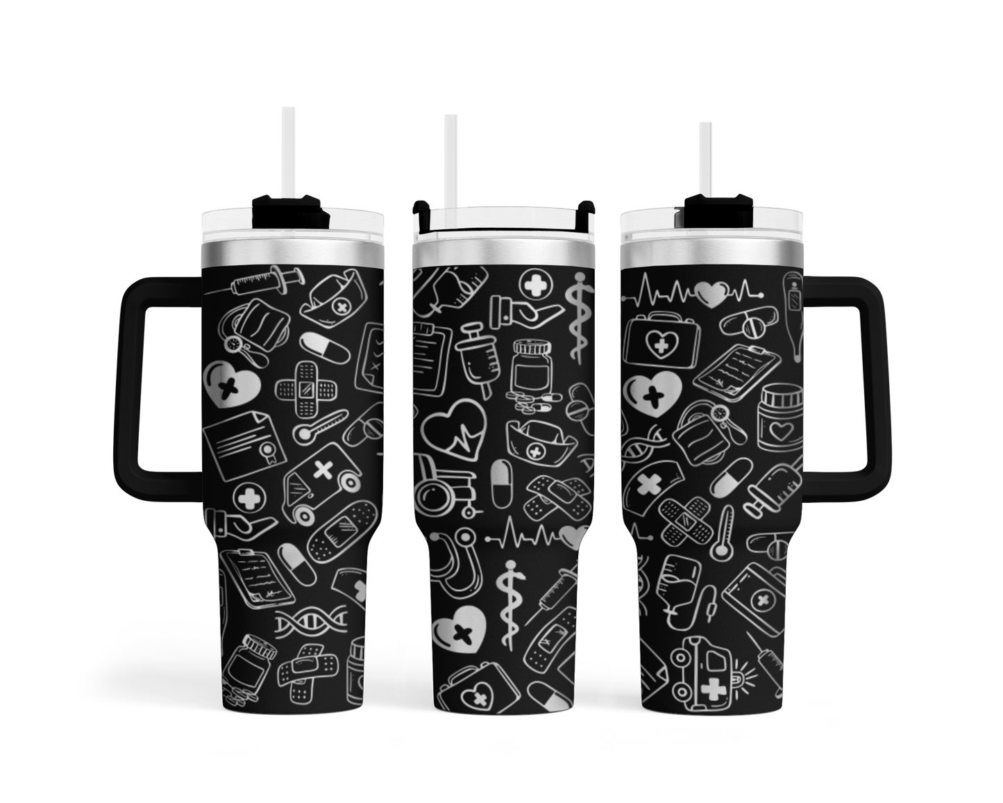 Tumbler mit Henkel "Medical"