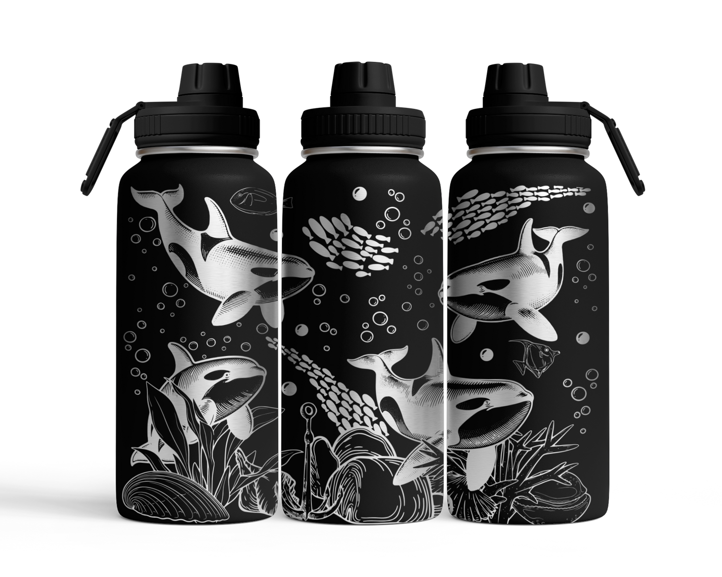 Tumbler mit Schraubverschluss (950ml) "Orka"