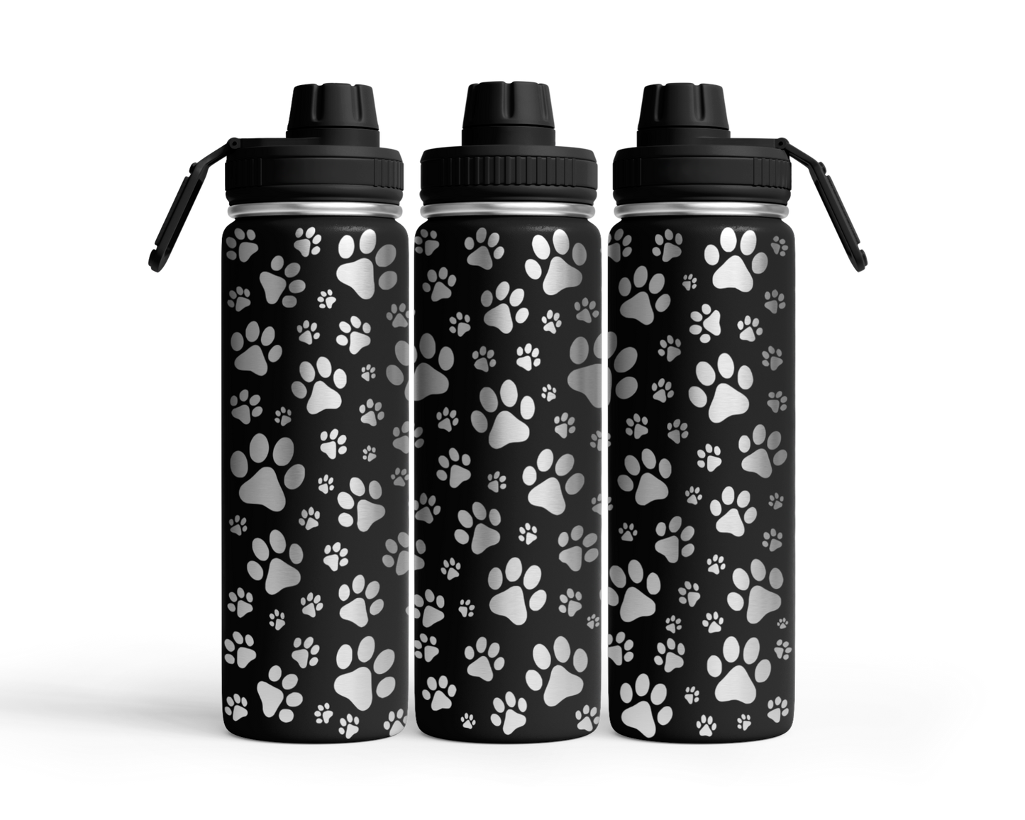 Tumbler mit Schraubverschluss (710 ml) "Pfoten"