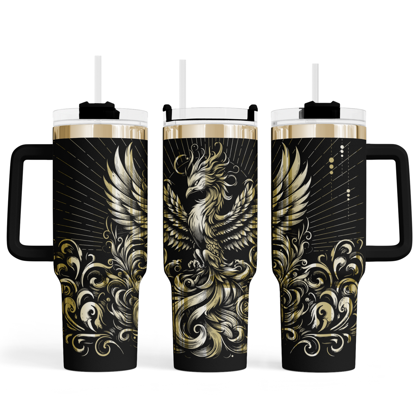 MAX-Tumbler mit Gravur "Phönix"