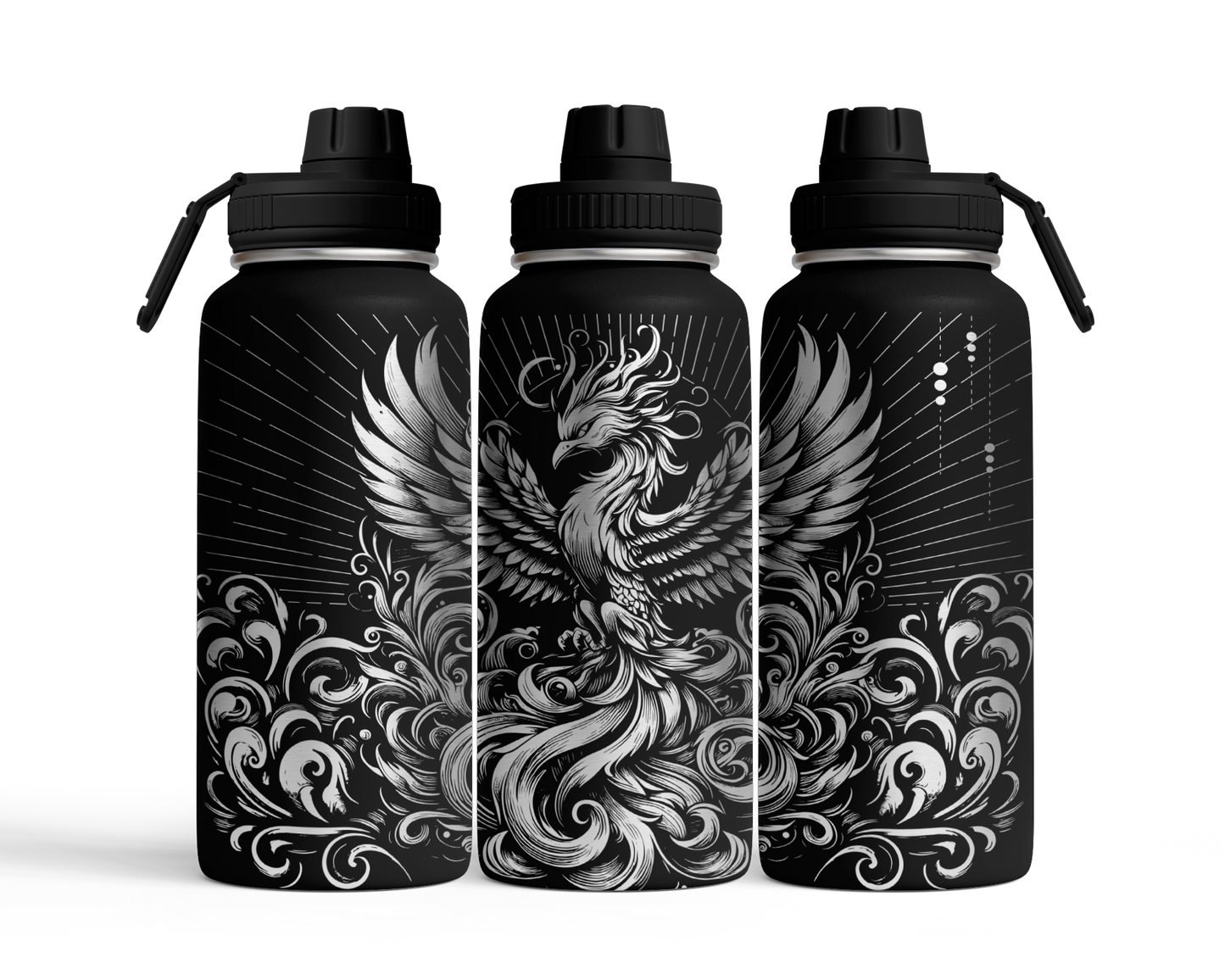 Tumbler mit Schraubverschluss (950ml) "Phönix"