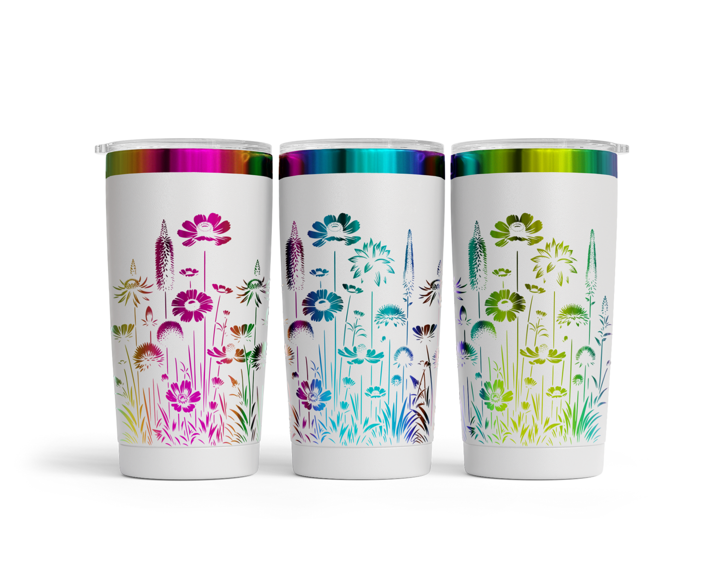 Tumbler (590ml) "Wildblumen" - Emmilous