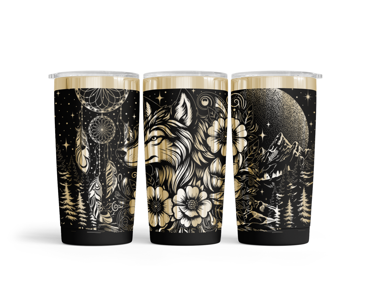 Tumbler (590ml) "Wolf"
