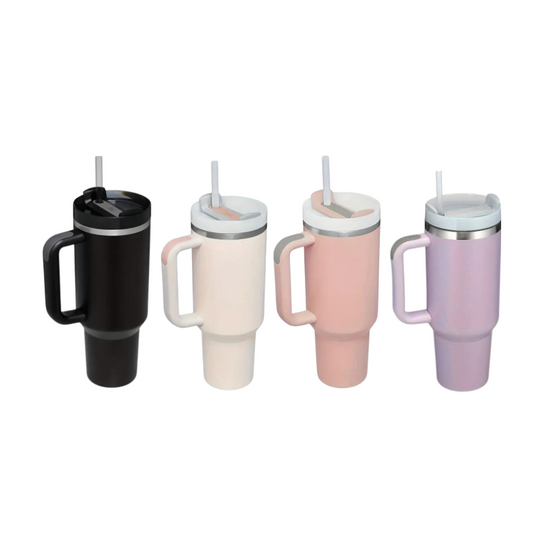 Tumbler mit Henkel und Namensgravur - Emmilous