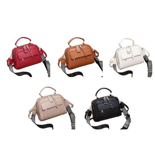 Umhängetasche aus Kunstleder - Emmilous