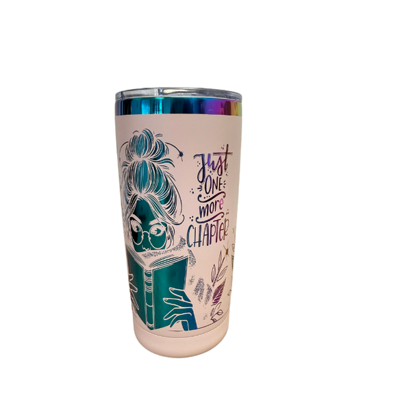20 OZ Rainbow/Rosa "Just one more Chapter" - Emmilous