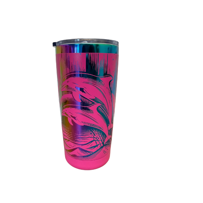 20 OZ Rainbow/Pink "Delfin" - Emmilous