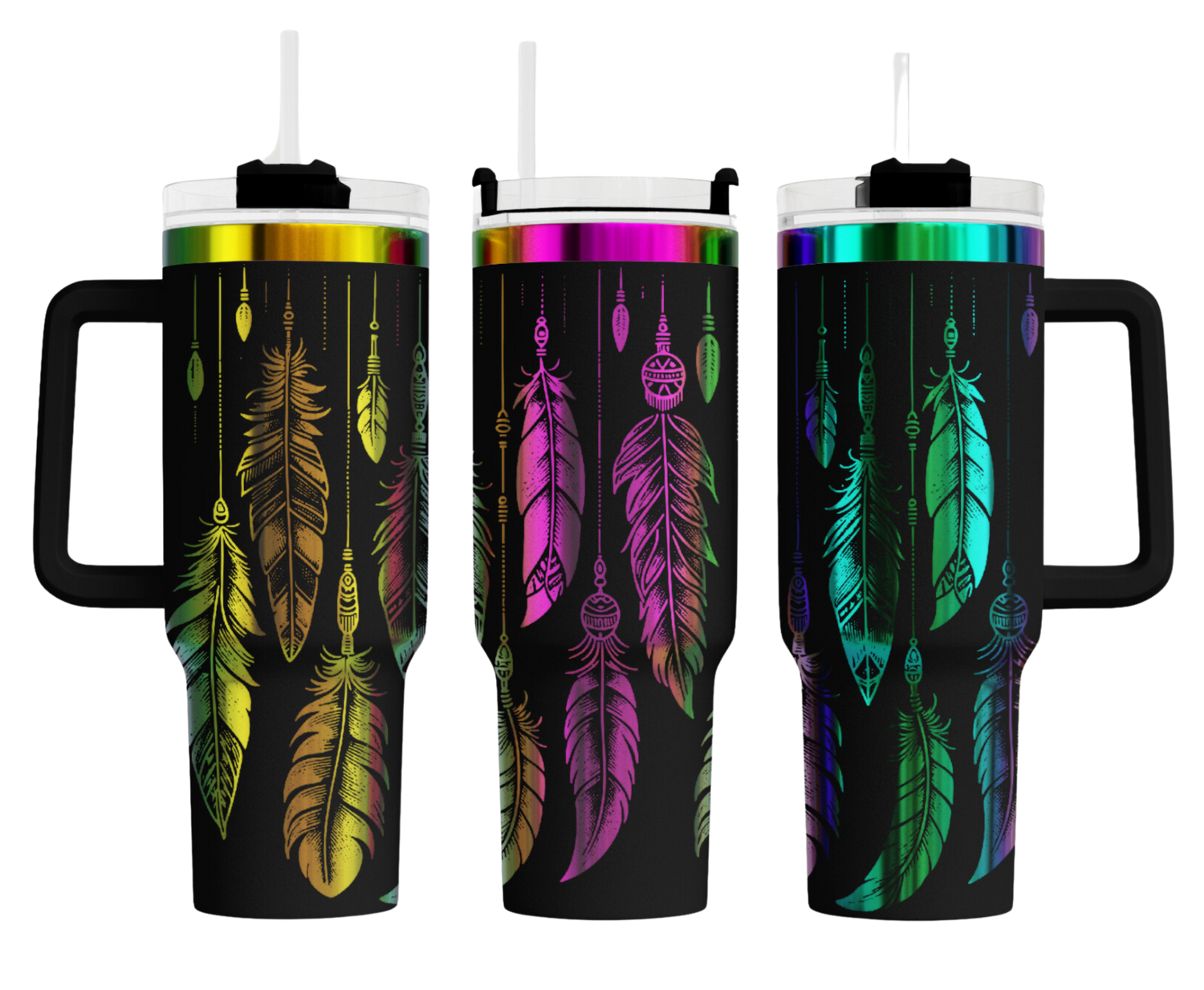 Tumbler mit Gravuren