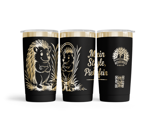 Tumbler (590ml) "Igel für Rheinhessen Hedgehogs"