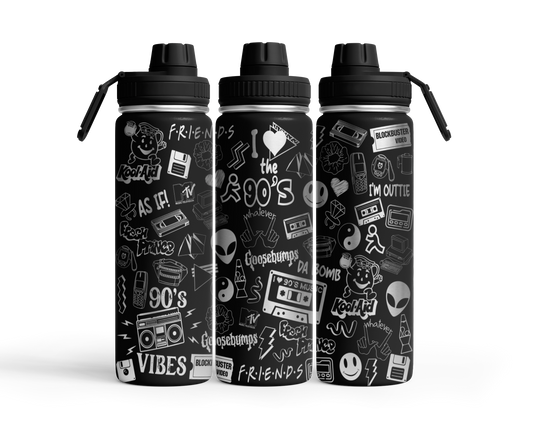 Tumbler mit Schraubverschluss (710 ml) "90er"