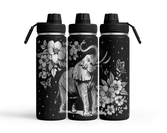 Tumbler mit Schraubverschluss (710 ml) "Elefant"