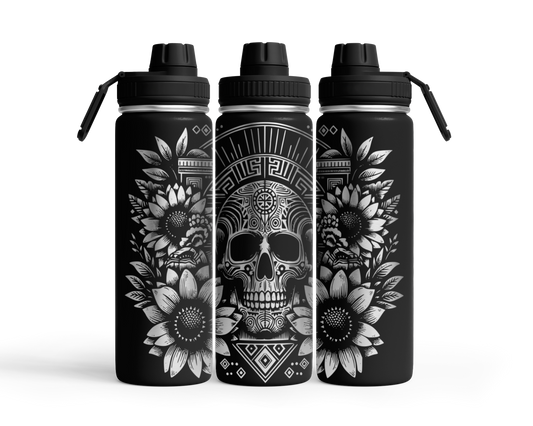 Tumbler mit Schraubverschluss (710 ml) "Skull"