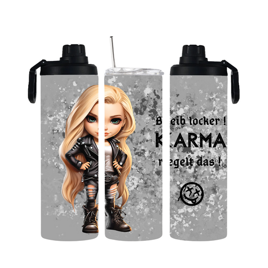 Tumbler mit Schraubverschluss "Karma" - Emmilous