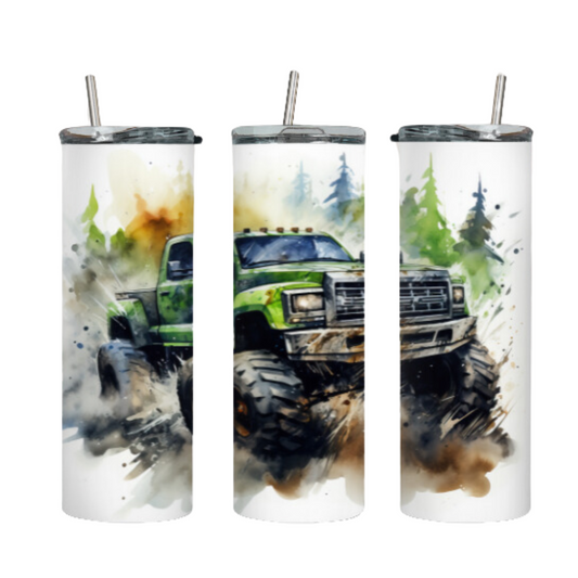Tumbler mit Steckdeckel "Truck" - Emmilous