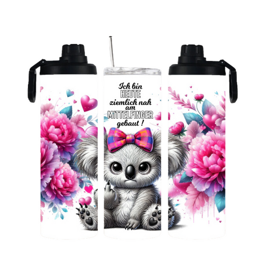 Tumbler mit Schraubverschluss "FU Koala" - Emmilous