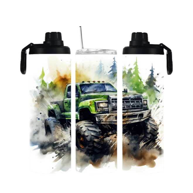 Tumbler mit Schraubverschluss "Truck" - Emmilous