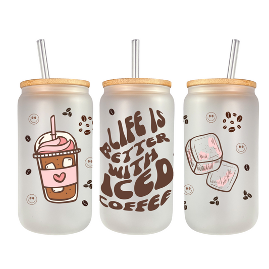 Glas "Iced Coffee"