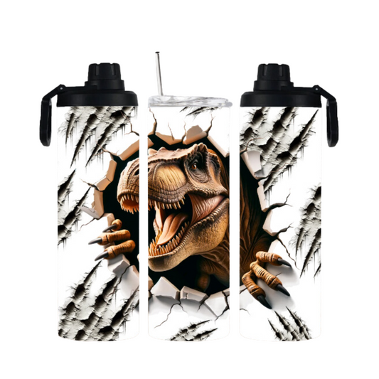 Tumbler mit Schraubverschluss "T-Rex" - Emmilous