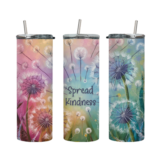 Tumbler mit Steckdeckel "Spread Kidness"